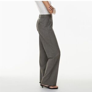 Aritzia Babaton Agency Pant | Grey | Size M | 8